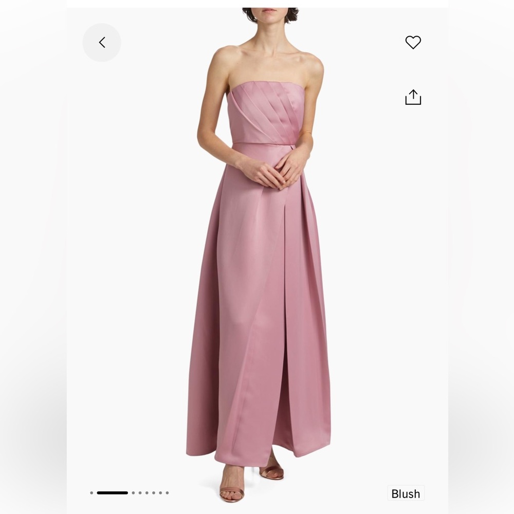 Elliatt Strapless Blush Dress